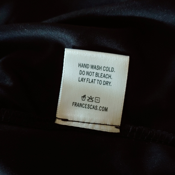 Francesca's Miami Black Pleated Tulle Dress Sz XS - Picture 11 of 11